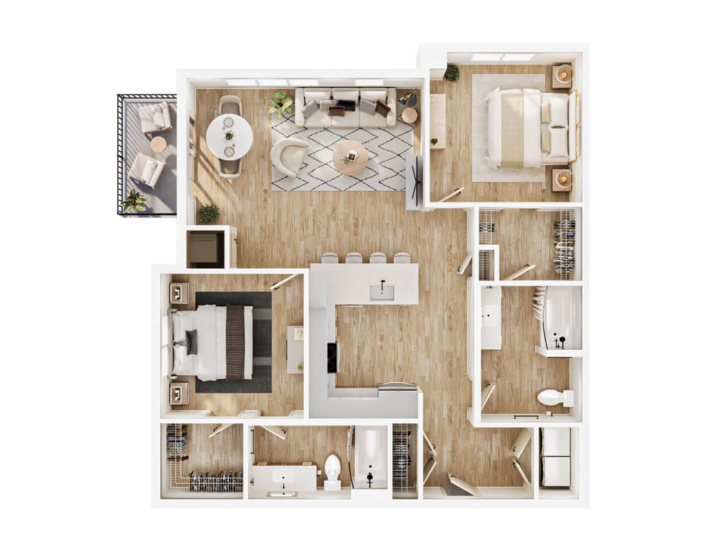 The Wheeler Floor Plan