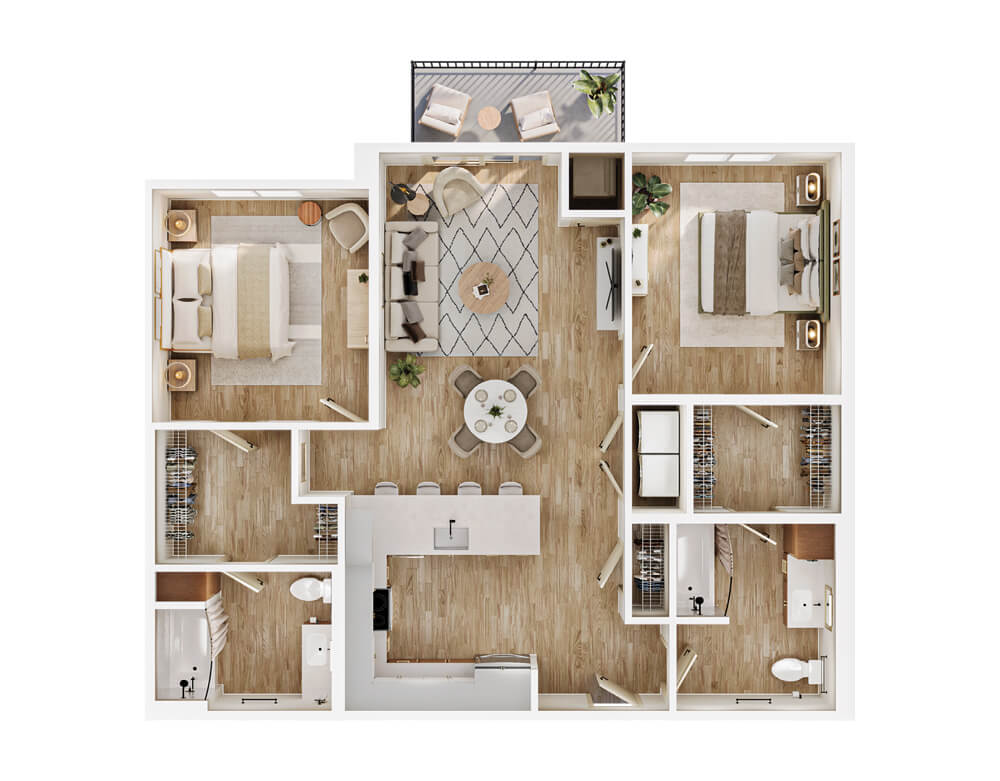 The Spring Floor Plan