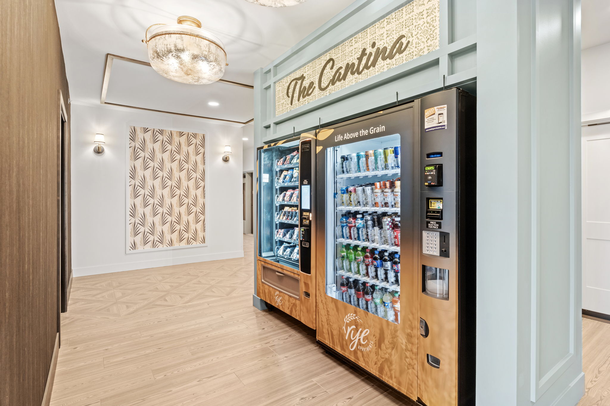 Cantina with vending