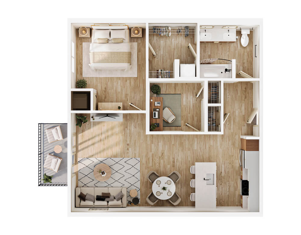 The Merced Floor Plan