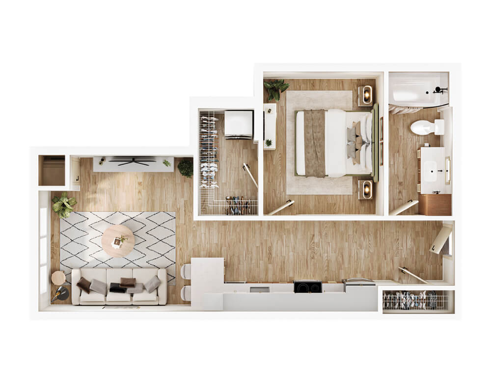 The Abruzzi Floor Plan