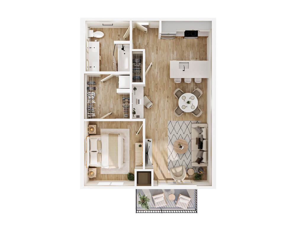 The Hazlet Floor Plan