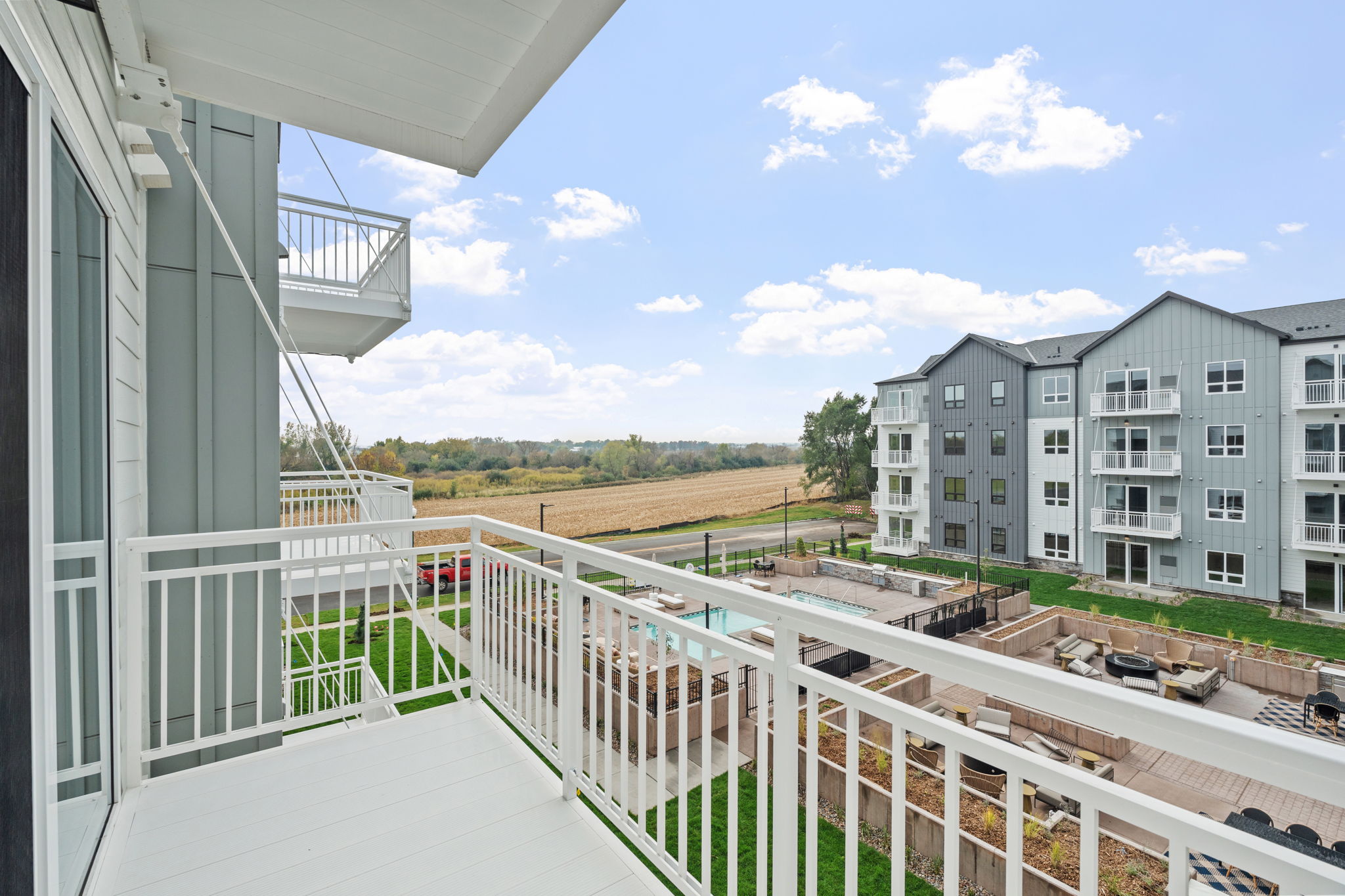 balcony view to pool deck