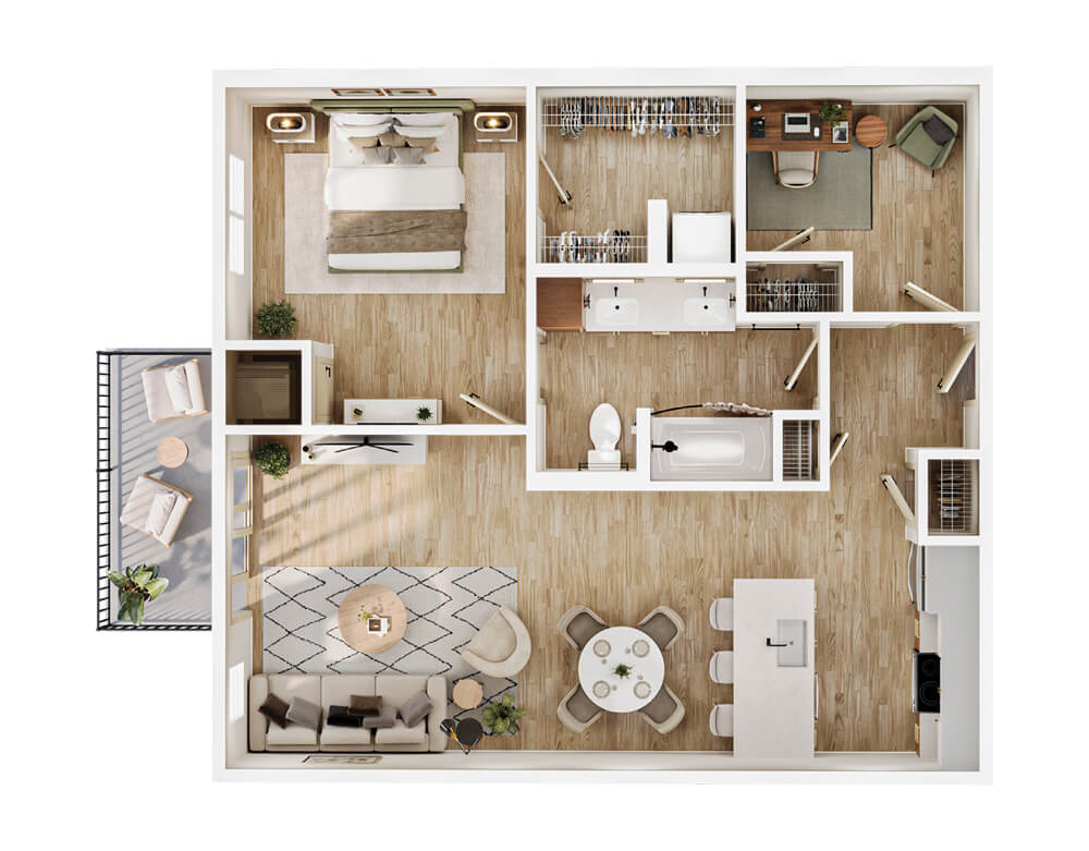 The Landrace Floor Plan