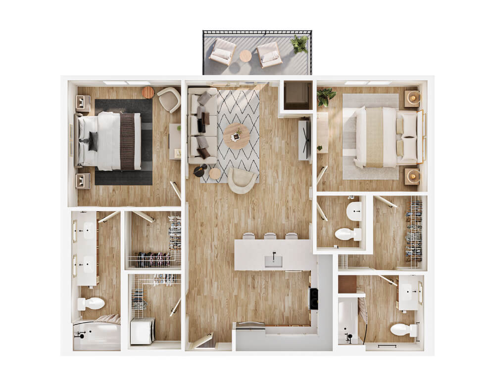 The Rosen Floor Plan
